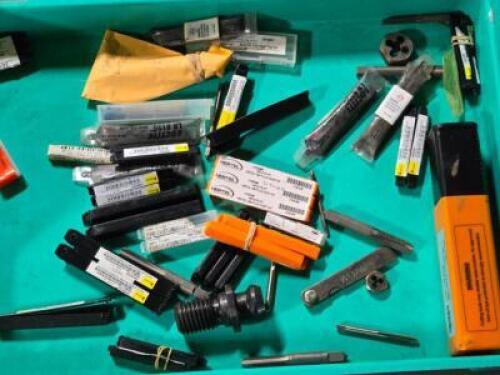 DESCRIPTION: (1) BIN OF ASSORTED TOOLING QTY: 1