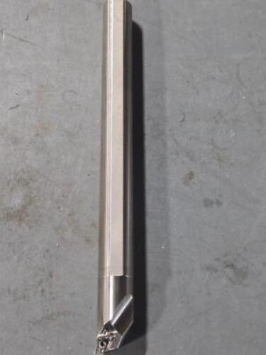 DESCRIPTION: (1) INDEXABLE BORING BAR BRAND/MODEL: ISCAR A16Q SDXNL-07 SIZE: 20mm RETAIL$: $227.00 QTY: 1