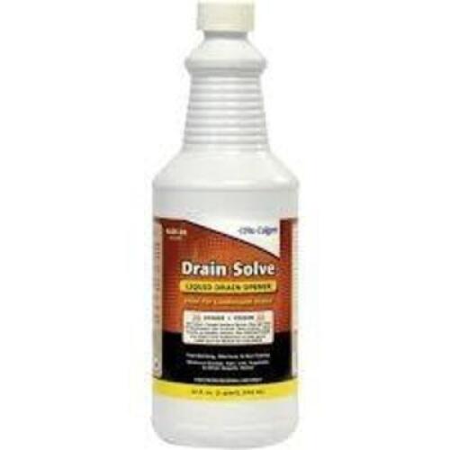 DESCRIPTION: (3) LIQUID DRAIN OPENER BRAND/MODEL: NU CALGON DRAIN SOLVE SIZE: 1 QT RETAIL$: $20.00 EA QTY: 3
