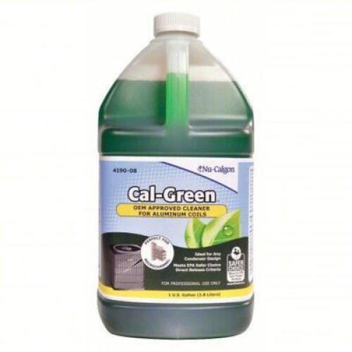 DESCRIPTION: (2) CLEANER FOR ALUMINUM COILS BRAND/MODEL: NU-CALGON CAL-GREEN #3CFP2 SIZE: 1 GALLON RETAIL$: $48.99 EA QTY: 2