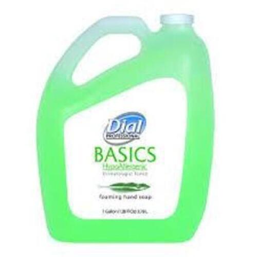 DESCRIPTION: (2) FOAMING HAND WASH BRAND/MODEL: DIAL BASICS SIZE: 1 GALLON RETAIL$: $44.00 EA QTY: 2