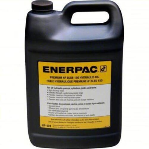 DESCRIPTION: (1) PREMIUM HF BLUE 150 HYDRAULIC OIL BRAND/MODEL: ENERPAC #3KD76 SIZE: 1 GALLON RETAIL$: $79.32 EA QTY: 1