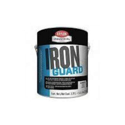 DESCRIPTION: (2) ENAMEL PAINT BRAND/MODEL: KRYLON INDUSTRIAL IRON GUARD INFORMATION: SEMI-GLOSS BLACK SIZE: 1 GALLON RETAIL$: $61.37 EA QTY: 2