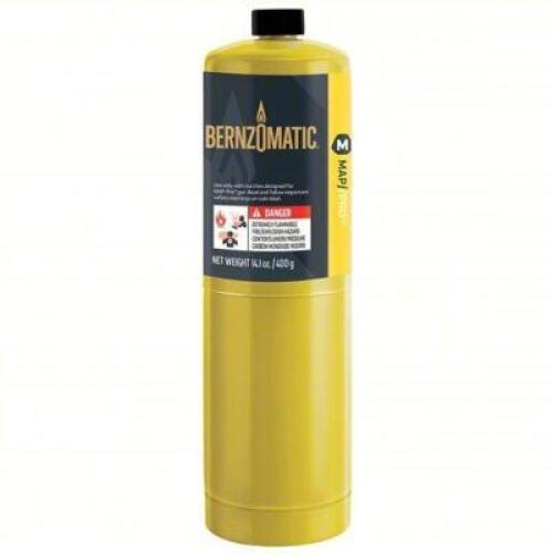 DESCRIPTION: (4) TANKS OF PROPANE FUEL BRAND/MODEL: BERNZOMATIC #2YMW6 INFORMATION: YELLOW TANK SIZE: 14.1 OZ RETAIL$: $18.60 EA QTY: 4