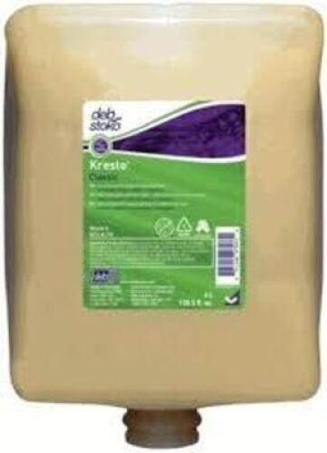 DESCRIPTION: (1) HEAVY DUTY HAND SOAP BRAND/MODEL: DEB STOKO KRESTO CLASSIC #KCH2LT INFORMATION: CHERRY SIZE: 4L RETAIL$: $50.25 EA QTY: 1