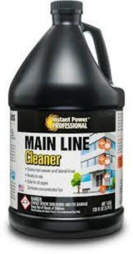 DESCRIPTION: (2) MAIN LINE CLEANER BRAND/MODEL: INSTAT POWER PROFESSIONAL SIZE: 1 GALLON RETAIL$: $32.00 EA QTY: 2
