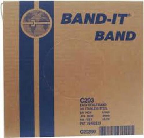 DESCRIPTION: (1) BAND AND BUCKLE KIT BRAND/MODEL: BAND-IT 201 SS RETAIL$: $75.00 EA QTY: 1
