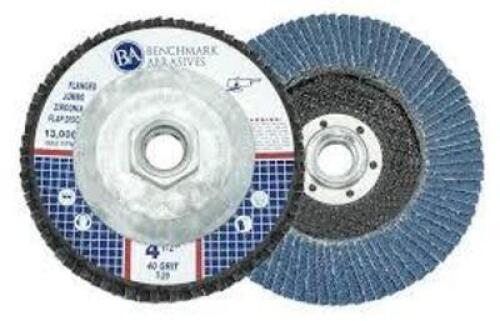 DESCRIPTION: (1) CASE OF (5) FLAP DISC BRAND/MODEL: BLACKSTONE SIZE: 4.5X5/8-11 RETAIL$: $13.99 EA QTY: 1