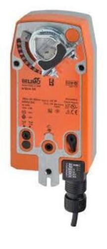 DESCRIPTION: (1) SPRING RETURN FAIL SAFE PROPORTIONAL DAMPER ACTUATOR BRAND/MODEL: BELIMO #AFB24-SR RETAIL$: $429.75 EA QTY: 1