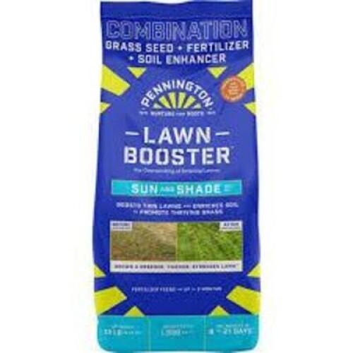 DESCRIPTION: (1) LAWN BOOSTER BRAND/MODEL: PENNINGTON SUN AND SHADE SIZE: 35 LB RETAIL$: $22.00 EA QTY: 1