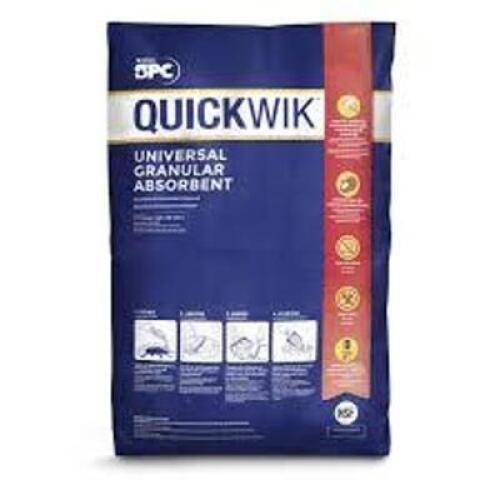 DESCRIPTION: (1) UNIVERSAL GRANULAR ABSORBENT BRAND/MODEL: SPC QUICKWIK SIZE: 20 LB RETAIL$: $40.00 EA QTY: 1