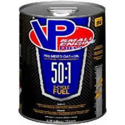 DESCRIPTION: (1) PRE MIX GAS AND OIL BRAND/MODEL: VP SMALL ENGINE FUEL INFORMATION: 50:1 SIZE: 5 GALLON RETAIL$: $114.00 EA QTY: 1