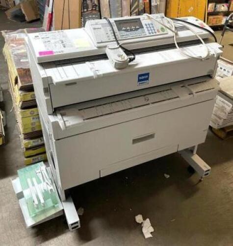 (WORKING AND ALL PARTS INCLUDED) SAVIN 2400WD PRINTER