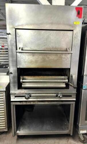 DESCRIPTION: GAS BROILER WITH STORAGE QTY: 1