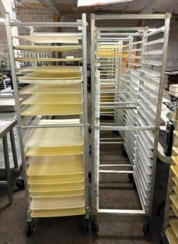 DESCRIPTION: (2) PAN RACKS QTY: 2
