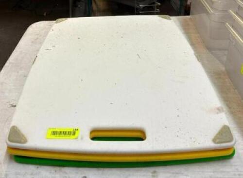 DESCRIPTION: (3) CUTTING BOARDS QTY: 3