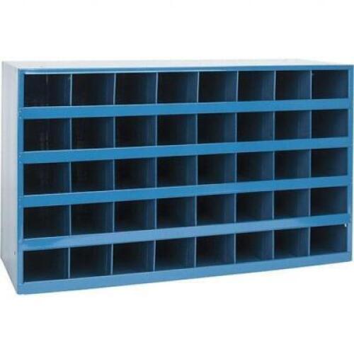 DESCRIPTION: (1) BIN SHELVING UNIT BRAND/MODEL: DURHAM INFORMATION: 32 BINS RETAIL$: $200.77 QTY: 1