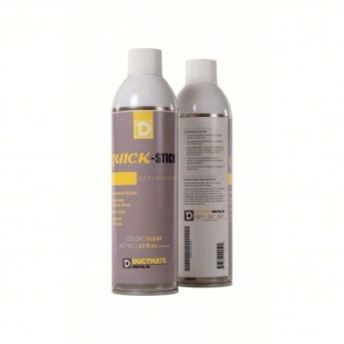 DESCRIPTION: (4) DUCT LINER ADHESIVE BRAND/MODEL: DUCTMATE QUICK STICK SIZE: 13 FL OZ RETAIL$: $12.29 EA QTY: 4