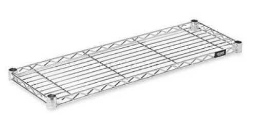 DESCRIPTION: (1) BOX OF (2) SHELVES ONLYBRAND/MODEL: TSSINFORMATION: CHROMESIZE: 14" X 48"RETAIL$: $159.00 EAQTY: 1