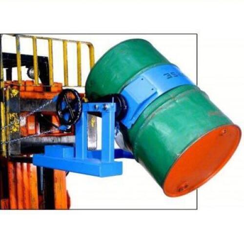 DESCRIPTION: (1) DRUM CARRIER BRAND/MODEL: PRODUCT NUMBER #9WTR6 INFORMATION: BLUE, STEEL, TILT SIZE: 21 IN OVERALL HT, 27 IN X 38 IN X 21 IN, 27 IN O