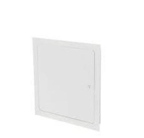 DESCRIPTION: (2) METAL ACCESS DOORBRAND/MODEL: ELMDOR #DW18X18PC-SDLINFORMATION: WHITESIZE: 18" X 18"RETAIL$: $50.00 EAQTY: 2