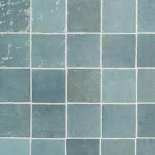 (15) SQ FT OF Kingston Turquoise 4 in. x 4 in. Polished Ceramic Wall Tile