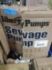 DESCRIPTION: (1) SEWAGE PUMPBRAND/MODEL: LIBERTY PUMPS #56KD63INFORMATION:&nbsp;3/4, 120V AC, 125 gpm Flow Rate @ 10 Ft. of Head, 2 in Max. Dia SolidsRETAIL$: $1265.07 EAQTY: 1 - 3