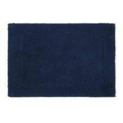 DESCRIPTION: (1) COTTON BATH RUG BRAND/MODEL: BETTER HOMES AND GARDENS INFORMATION: REVERSIBLE, BLUE ADMIRAL SIZE: 17" X 24" RETAIL$: $10.97 EA QTY: 1