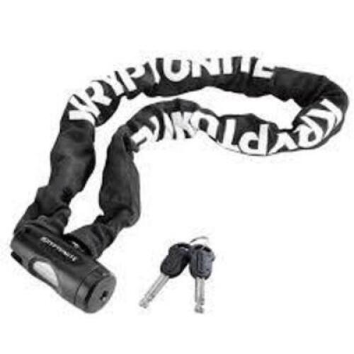 DESCRIPTION: (1) BICYCLE LOCK BRAND/MODEL: KRYPTONITE CHINE KEY SIZE: 3X8 MM RETAIL$: $20.00 EA QTY: 1