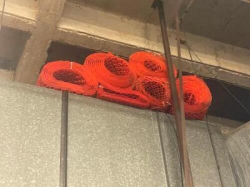 (6) - ROLLS OF SAFETY FENCE
