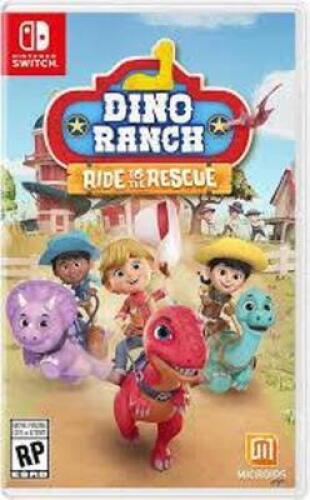 DESCRIPTION: (1) NINTENDO SWITCH GAME BRAND/MODEL: DINO RANCE RIDE TOTHE RESUCE RETAIL$: $40.00 EA QTY: 1