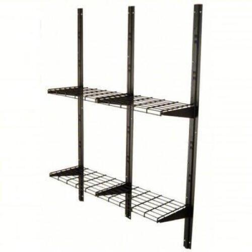 DESCRIPTION: (3) SHELF KIT BRAND/MODEL: SUNCAST #15X397 INFORMATION: BLACK SIZE: 11-1/2" X 53-3/4" X 40" RETAIL$: $72.44 EA QTY: 3