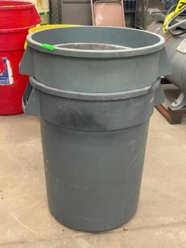 (2) - 40 GAL. WASTE BINS