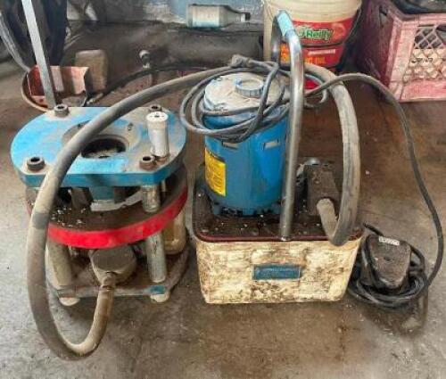 IMPERIAL EASTMAN HYDRAULIC HOSE REPAIR SYSTEM W/ FOOT CONTROL