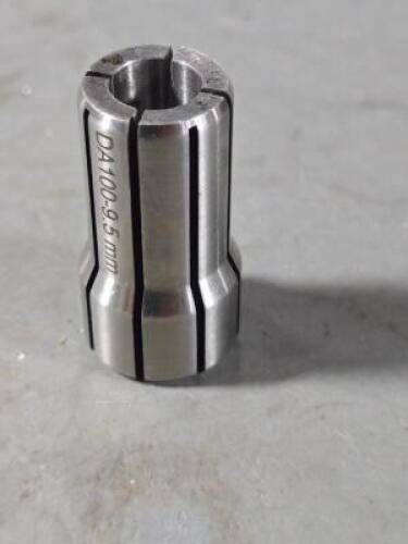 DESCRIPTION: (2) DOUBLE ANGLE COLLETS BRAND/MODEL: PARLEC DA100-9.5 SIZE: 0.374" RETAIL$: $31.80 QTY: 2