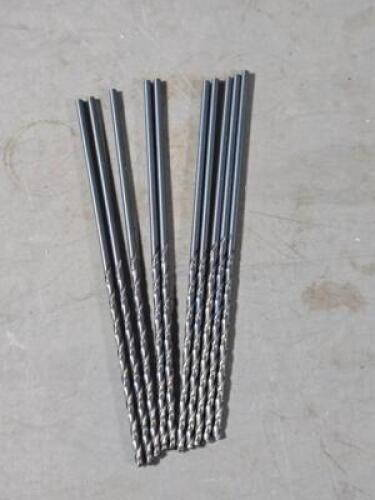 DESCRIPTION: (10) HSS TAPER LENGTH DRILL BITS BRAND/MODEL: CLEVELAND C08641 SIZE: #42 RETAIL$: $82.80 QTY: 10