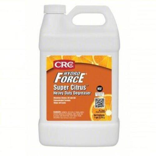 DESCRIPTION: (2) HYDRO FORCE DEGREASER BRAND/MODEL: CRC SUPER VITRUS SIZE: 1 GALLON RETAIL$: $103.09 EA QTY: 2