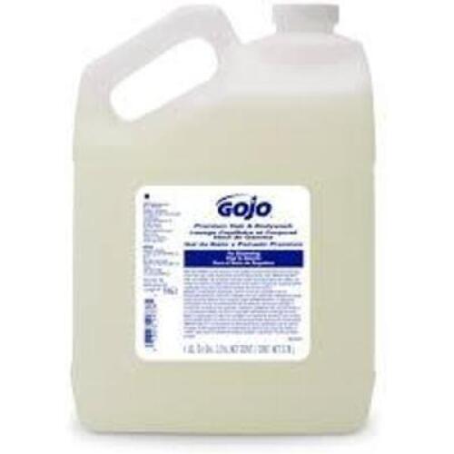 DESCRIPTION: (1) PREMIUM HAIR AND BODYWASH BRAND/MODEL: GOJO SIZE: 1 GALLON RETAIL$: $25.00 EA QTY: 1