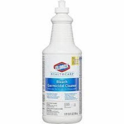 DESCRIPTION: (6) BLEACH GERMICIDAL CLEANER BRAND/MODEL: CLOROX HEALTHCARE #6VDE5 INFORMATION: READY TO USE SIZE: 32 OZ RETAIL$: $140.00 TOTAL QTY: 6