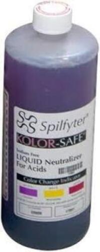 DESCRIPTION: (4) LIQUID NEUTRALIZER FOR ACIDS BRAND/MODEL: SPILFYTER #410001 SIZE: 1 QT RETAIL$: $14.36 EA QTY: 4