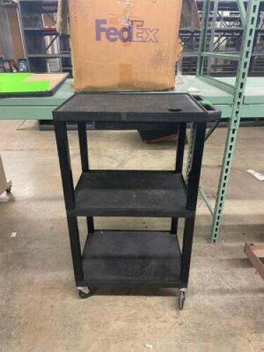 ROLLING MEDIA CART