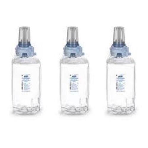 DESCRIPTION: (1) CASE OF (3) LUXUROUS FOAM HAND SANITIZER BRAND/MODEL: PURELL ADVANCED SIZE: 1200 ML RETAIL$: $107.99 EA QTY: 1