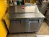 TRUE REFRIGERATED PREP TABLE - 7