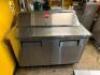 TRUE REFRIGERATED PREP TABLE - 8