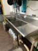 STAINLESS STEEL TRIPLE COMPARTMENT SINK - 14