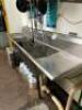 STAINLESS STEEL TRIPLE COMPARTMENT SINK - 15