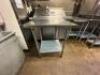 STAINLESS STEEL TABLE - 3