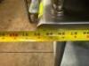 3' STAINLESS STEEL PREP TABLE WITH UNDERSHELF - 6