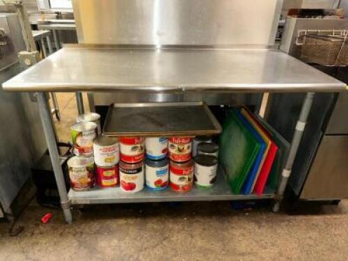 STAINLESS STEEL TABLE