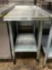 STAINLESS STEEL TABLE